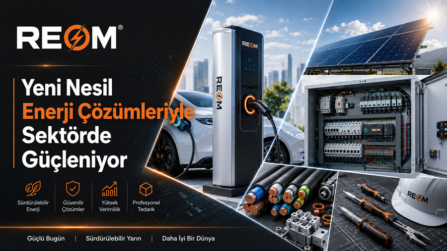 Reom Elektroteknik, Yeni Nesil Enerji Çözümleriyle Sektörde Güçleniyor