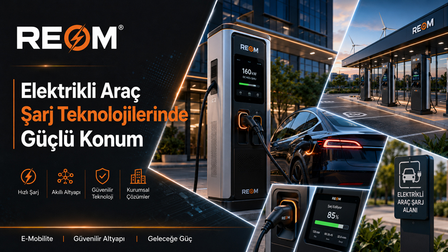Reom Elektroteknik, Elektrikli Araç Şarj Teknolojilerinde Dikkat Çeken Bir Konuma Ulaşıyor
